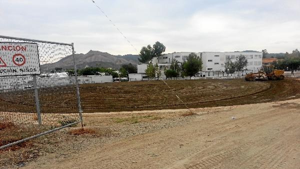 El futuro colegio evitará que haya escolares en aulas prefabricadas.