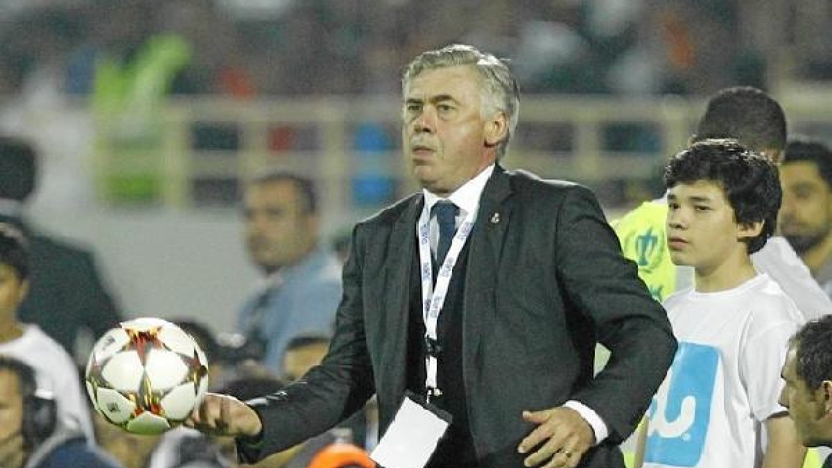 Carlo Ancelotti resta importancia a la derrota ante el Milan.