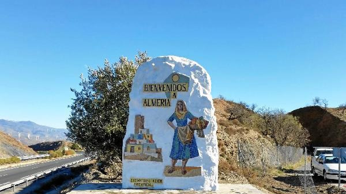 La Canastera en su nueva ubicación, al pie de la A-92, a la entrada de la provincia.