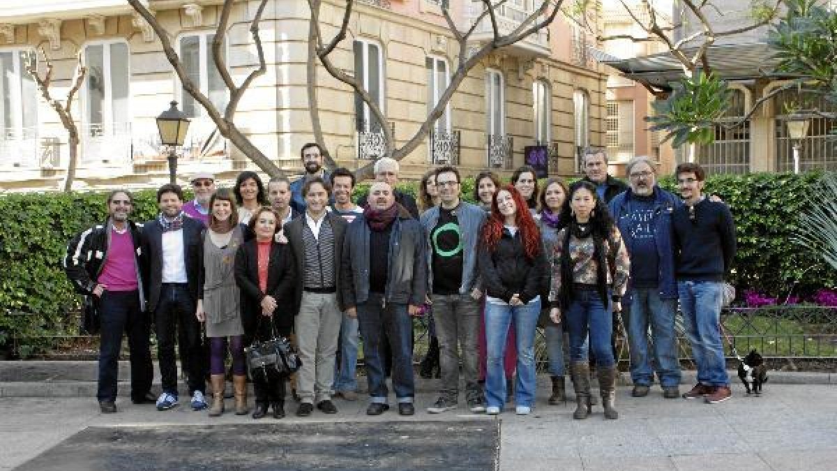 Presentación de Claro que Podemos en Almería