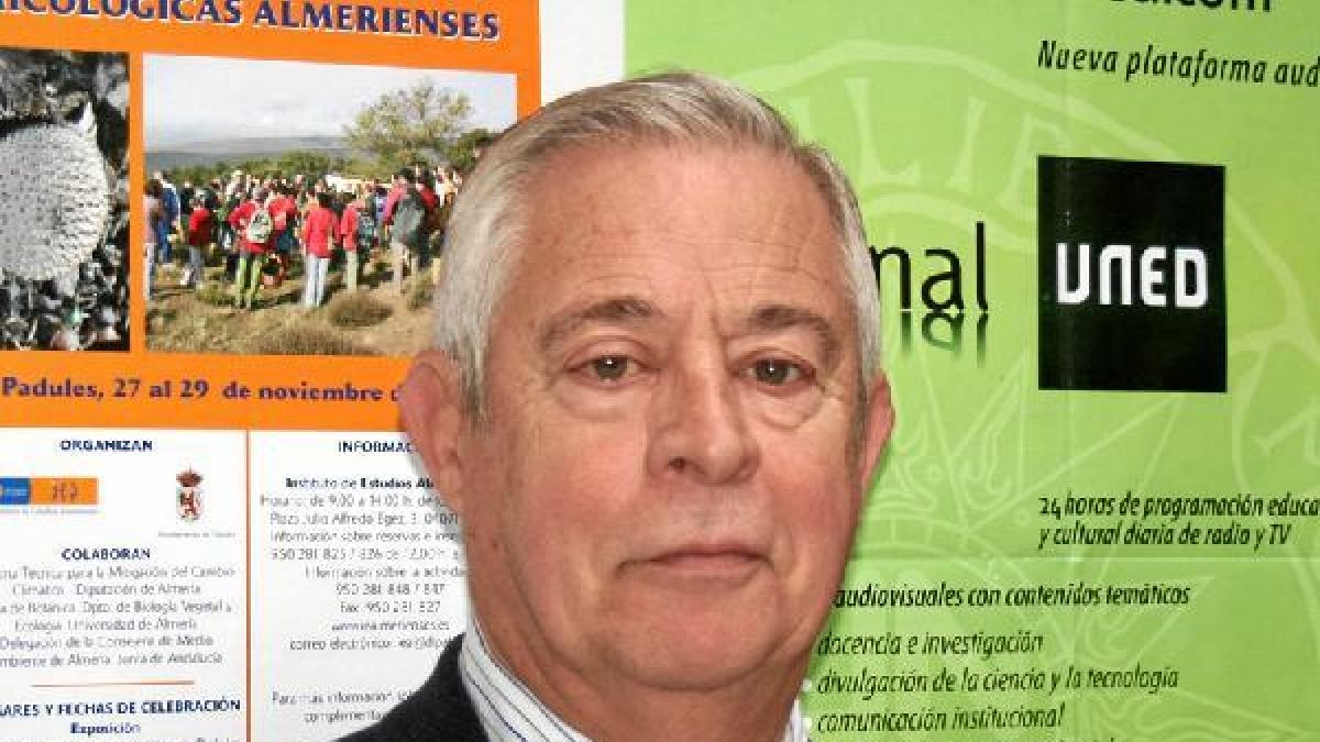 Trino Gómez, director de la UNED en Almería.