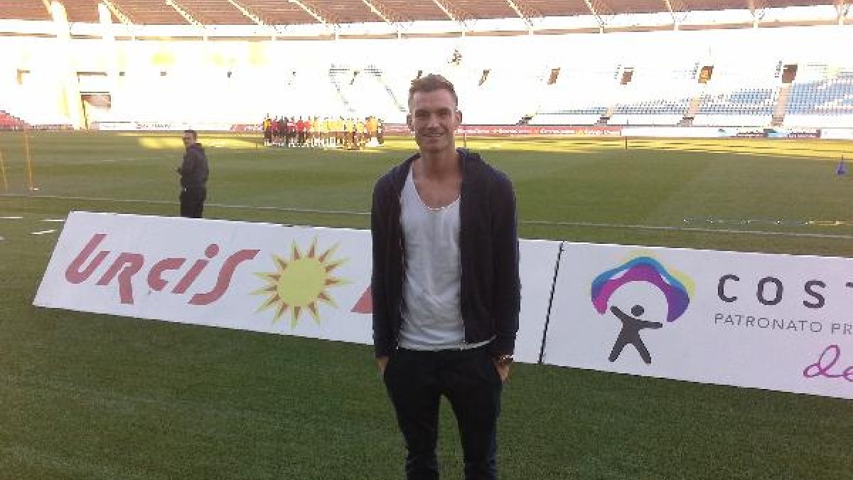 Pirmin Strasser, en el primer entreno de JIM.