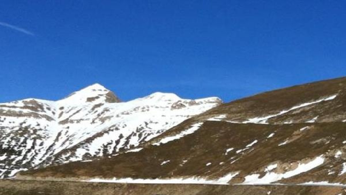 Cima del monte Orhi.