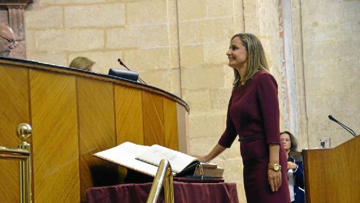 Maribel sánchez, parlamentaria andaluza del Partido Popular de Almería.