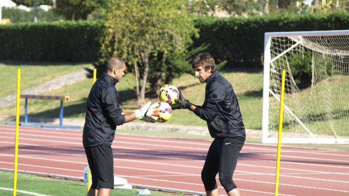 Rubén y Julián en el Anexo.