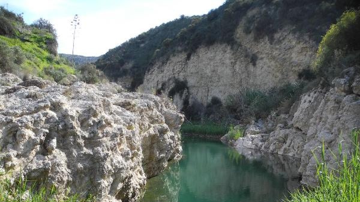 El manantial que se está secando.