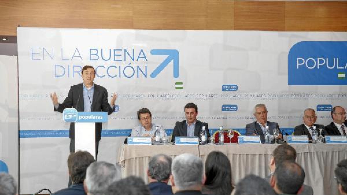 Acto del PP de ayer.