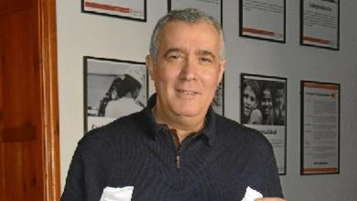 El presidente de Cruz Roja, José Carlos Sánchez Berenguel.