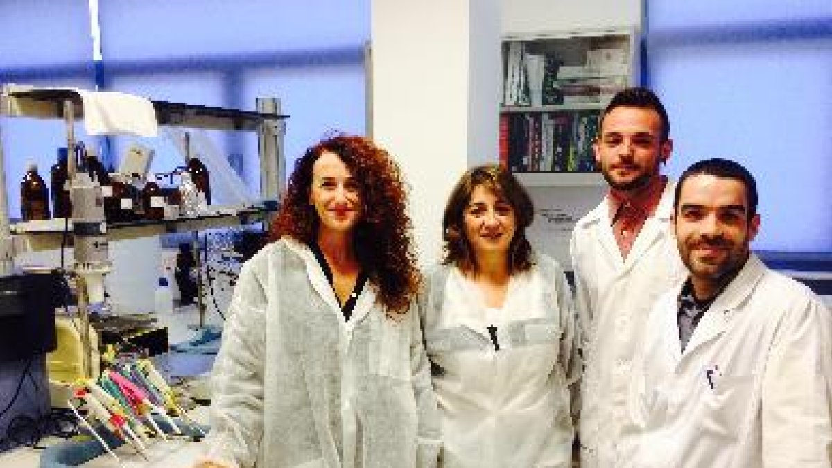 Investigadores de la Universidad de Almería.