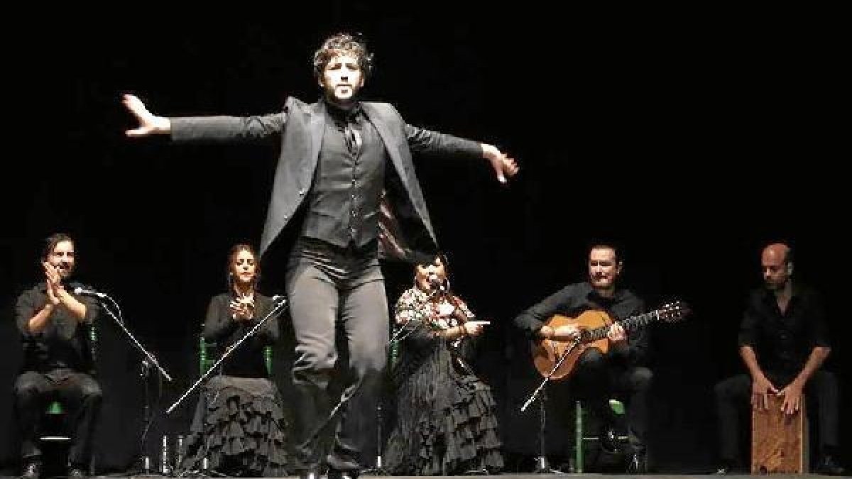 El bailaor Julio Ruiz, primer premio en ‘Desencaja’. J. Recio