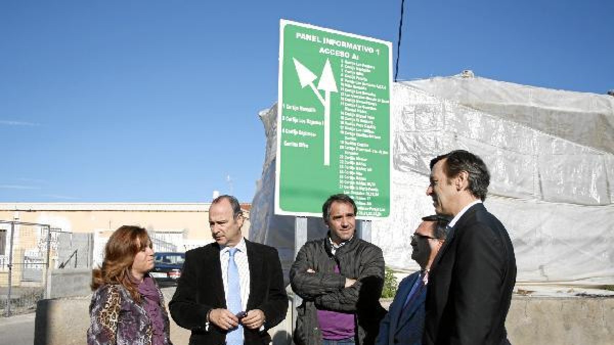 Señalización de los cortijos y caminos rurales