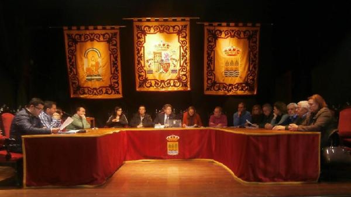 Sesión plenaria celebrada ayer y en la que fueron propuestas las medidas con carácter de urgencia