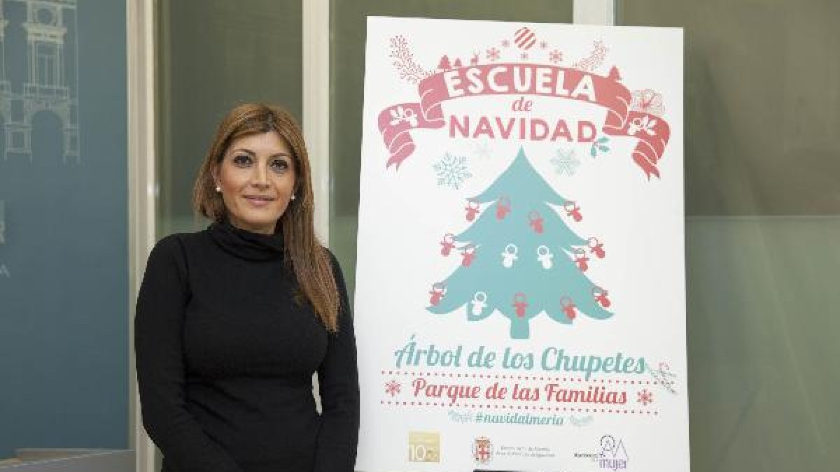 Carolina Lafita, ayer en la rueda de prensa