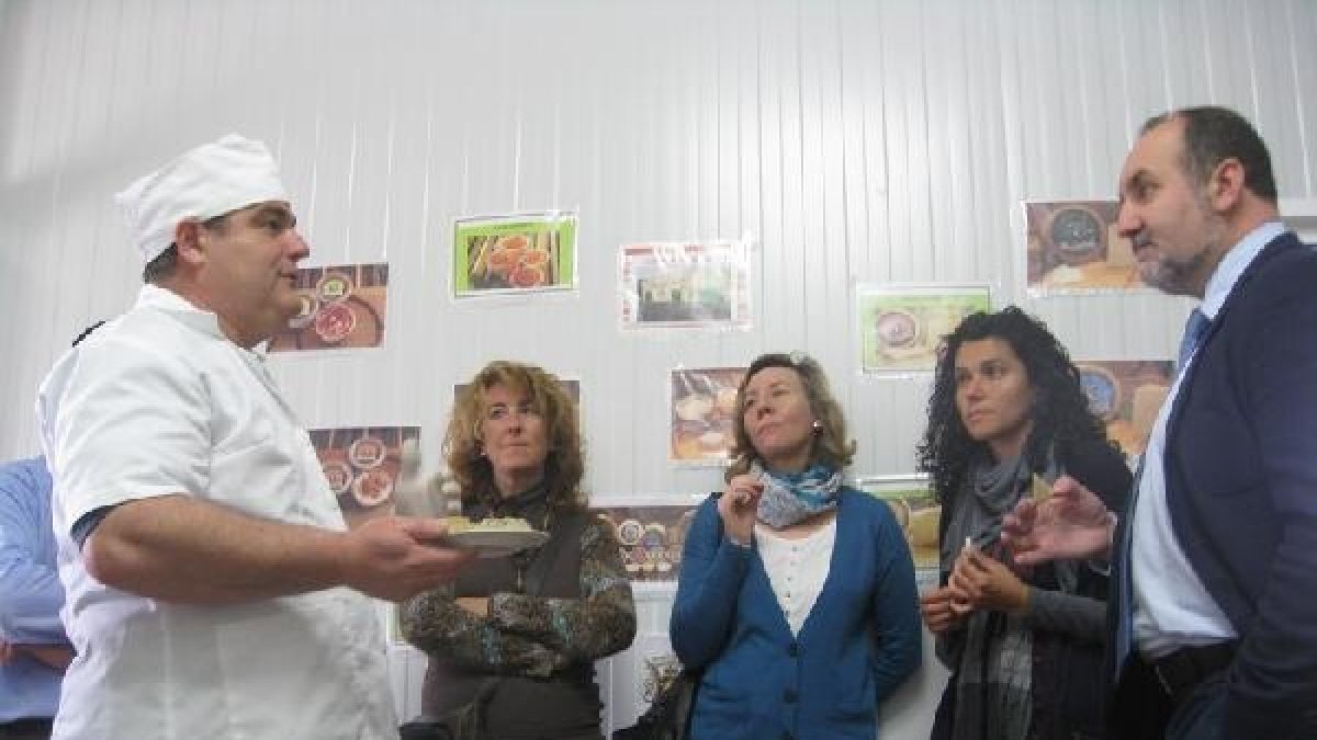 Ortiz Bono en la Quesería Medal de Laujar