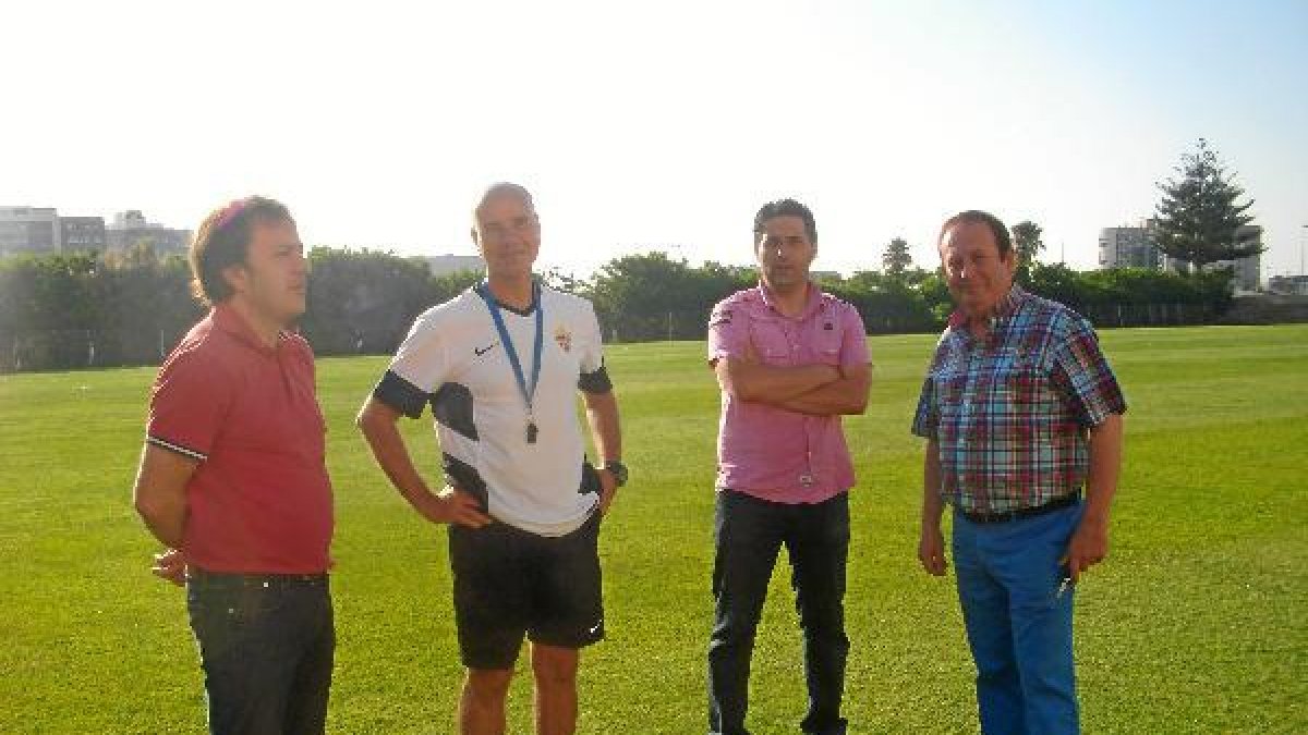 Andrés Fernández, Miguel Rivera, Óscar Díez y Onofre Díaz son equipo de Alfonso García Piñero.