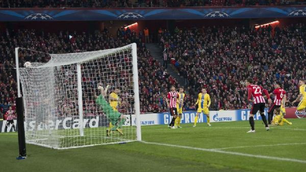El gol de Mikel San José al BATE.