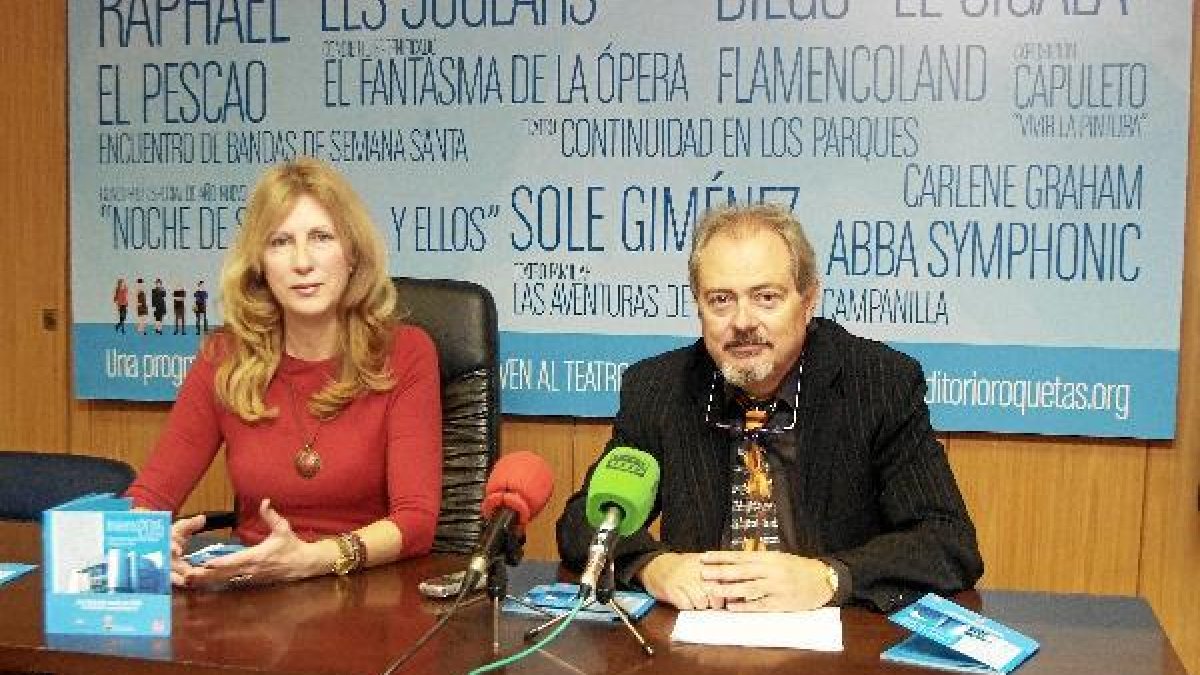 Presentación de la programación del Teatro Auditorio de Roquetas.