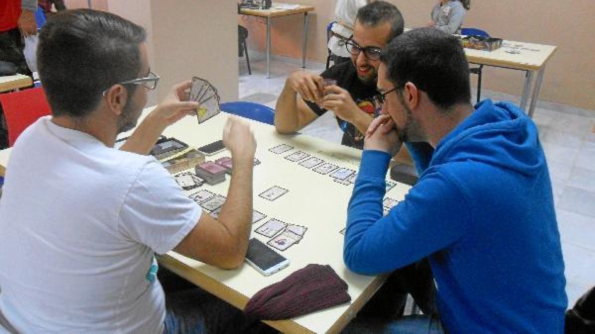 Jugadores de cartas.