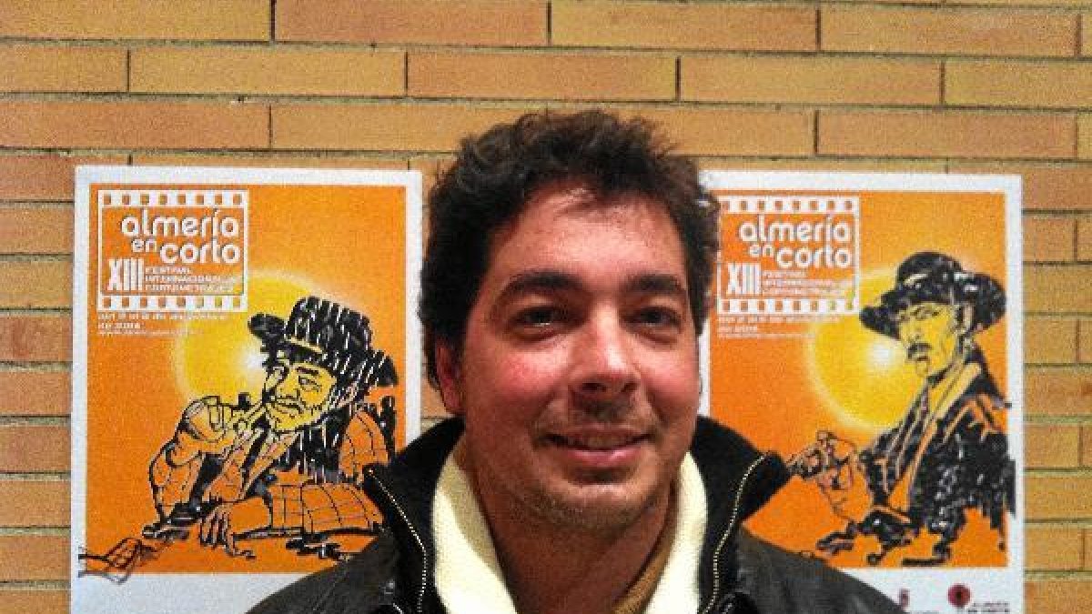 Juan Gabriel García, en el ‘photocall’ del festival.