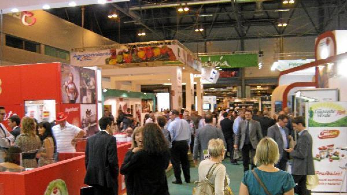 Imagen de archivo de una feria agrícola.