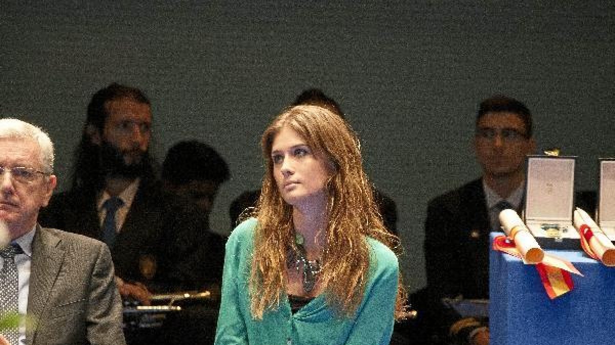 La actriz, Nerea Camacho.