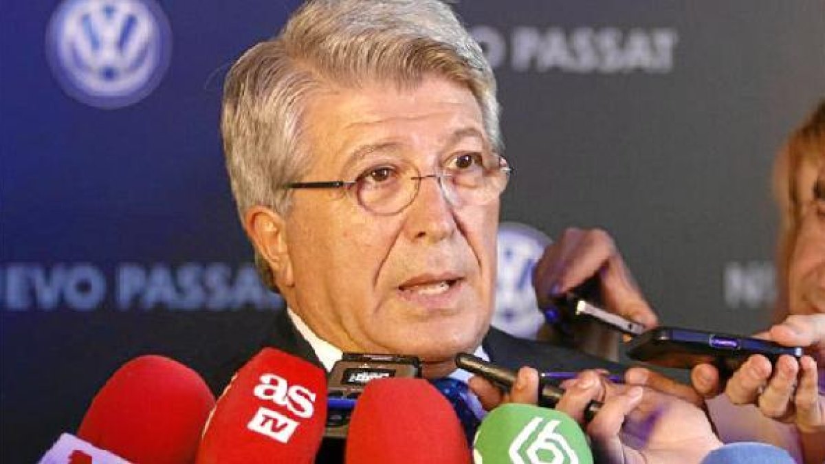 Presidente del Atlético de Madrid.