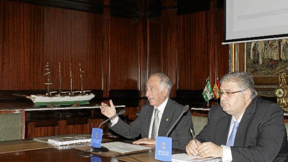 El presidente y el diputado de Hacienda