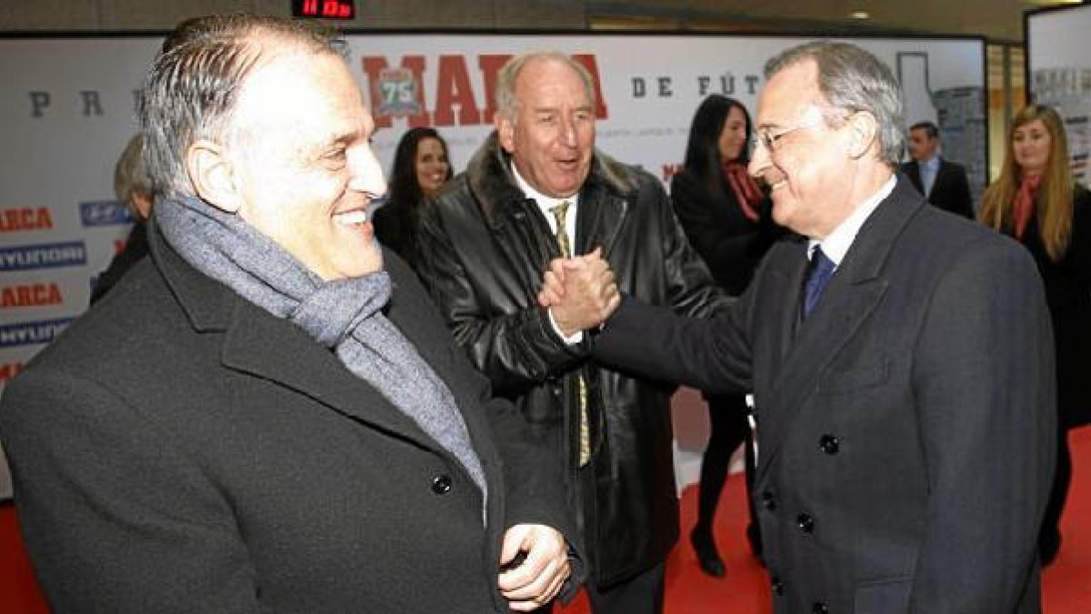Javier Tebas, presidente de la LFP.