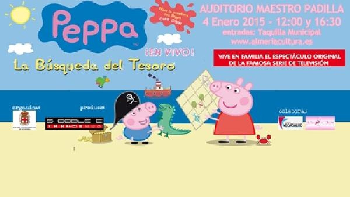 Peppa Ping en el Auditorio Maestro Padilla