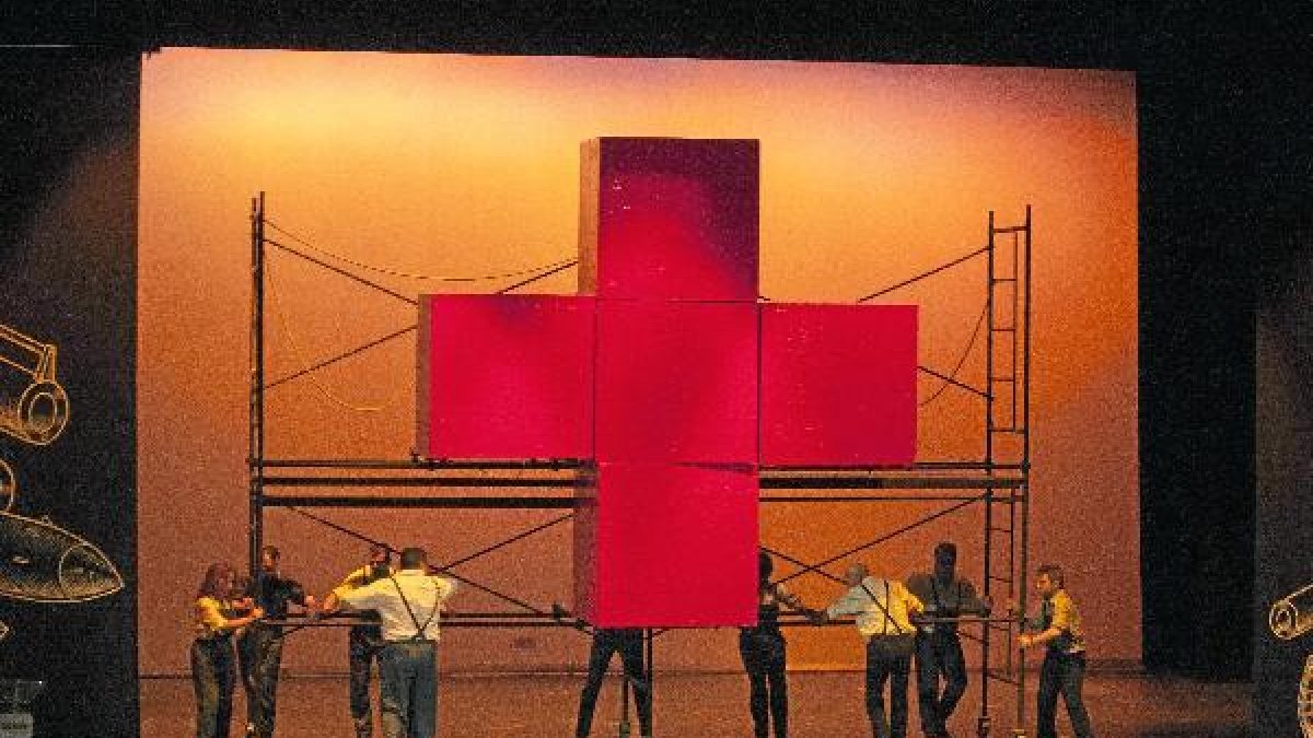 Una de las performances de Axioma.