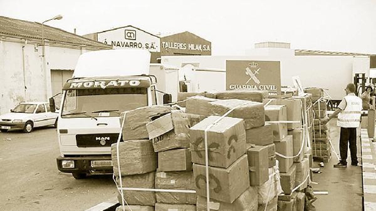 Alijo de la Operación Palmera en el Puerto de Almería