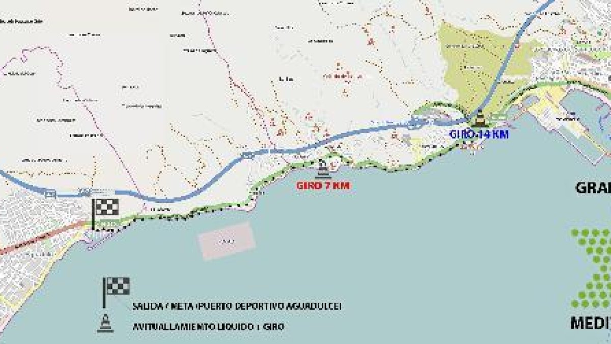 Mapa del recorrido.