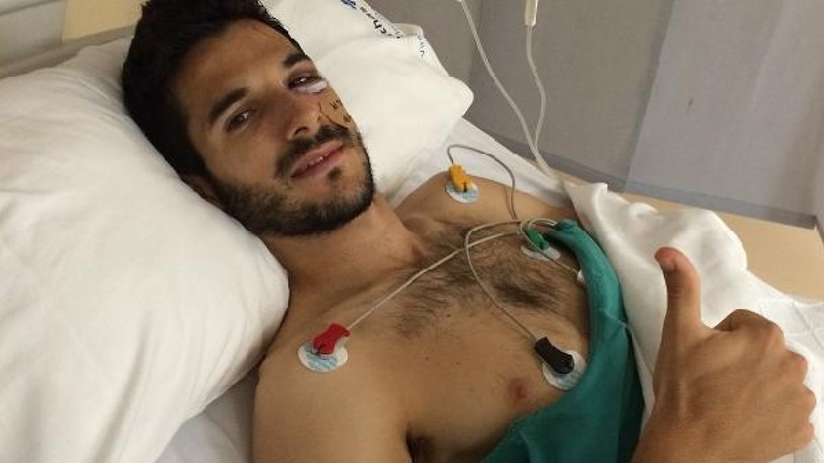 Míchel Zabaco empieza el período de recuperación.