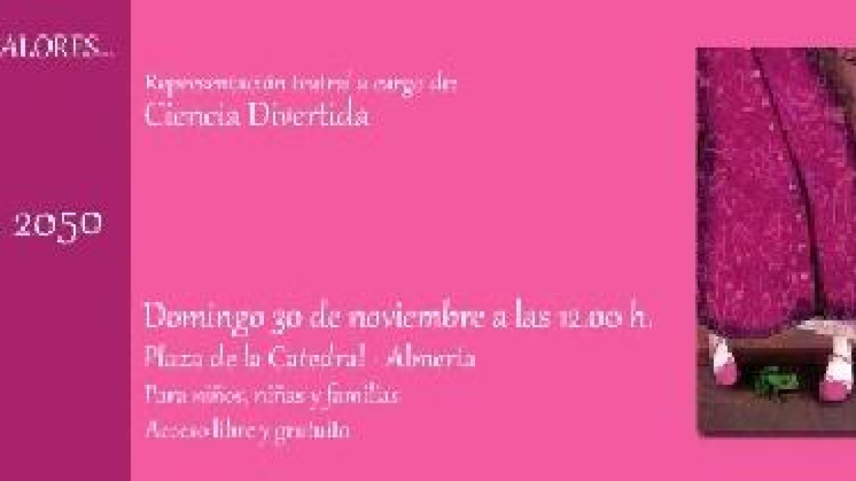 Teatro Infantil para educar en Valores en la Plaza de la Catedral