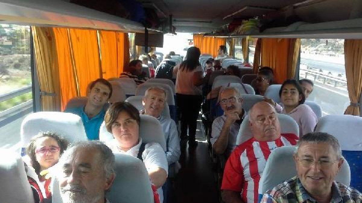 La afición rojiblanca no falla al Almería.