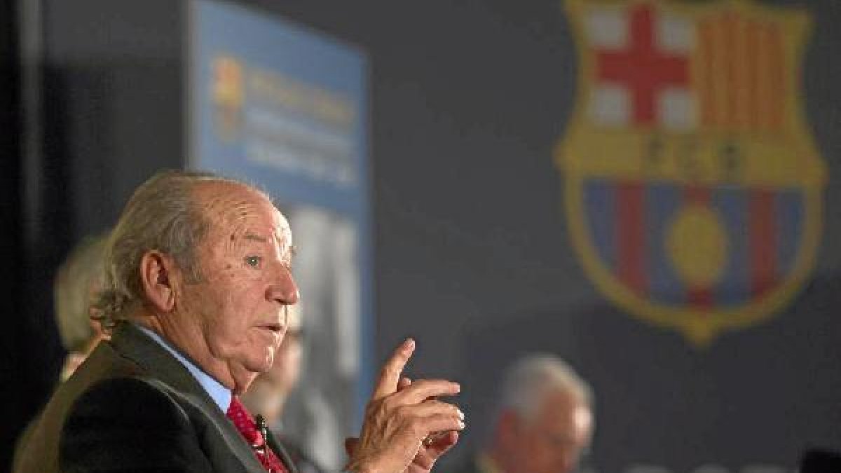 Josep Lluis Núñez, ex presidente del Barcelona.