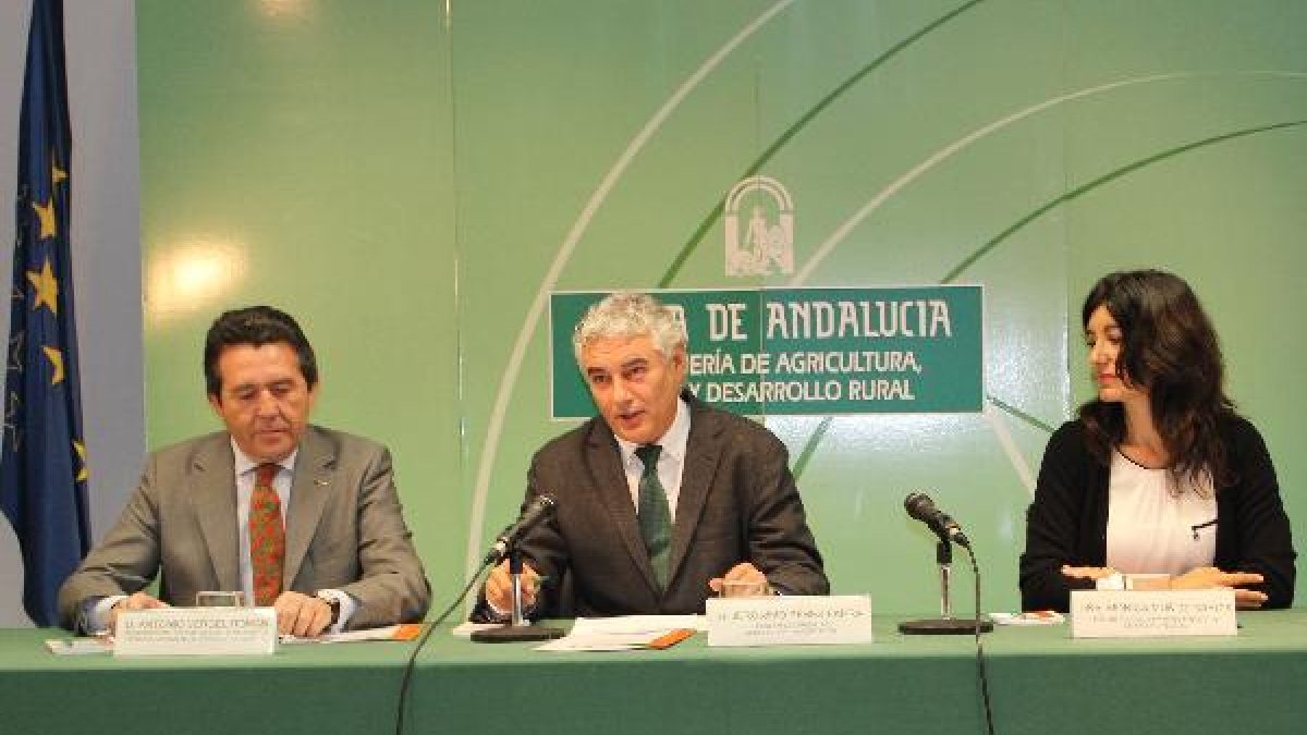 Jerónimo Pérez ha presidido la presentación del Symposium de Sanidad Vegetal.