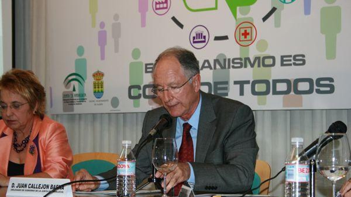 Callejón en su etapa de delegado del Gobierno de la Junta.