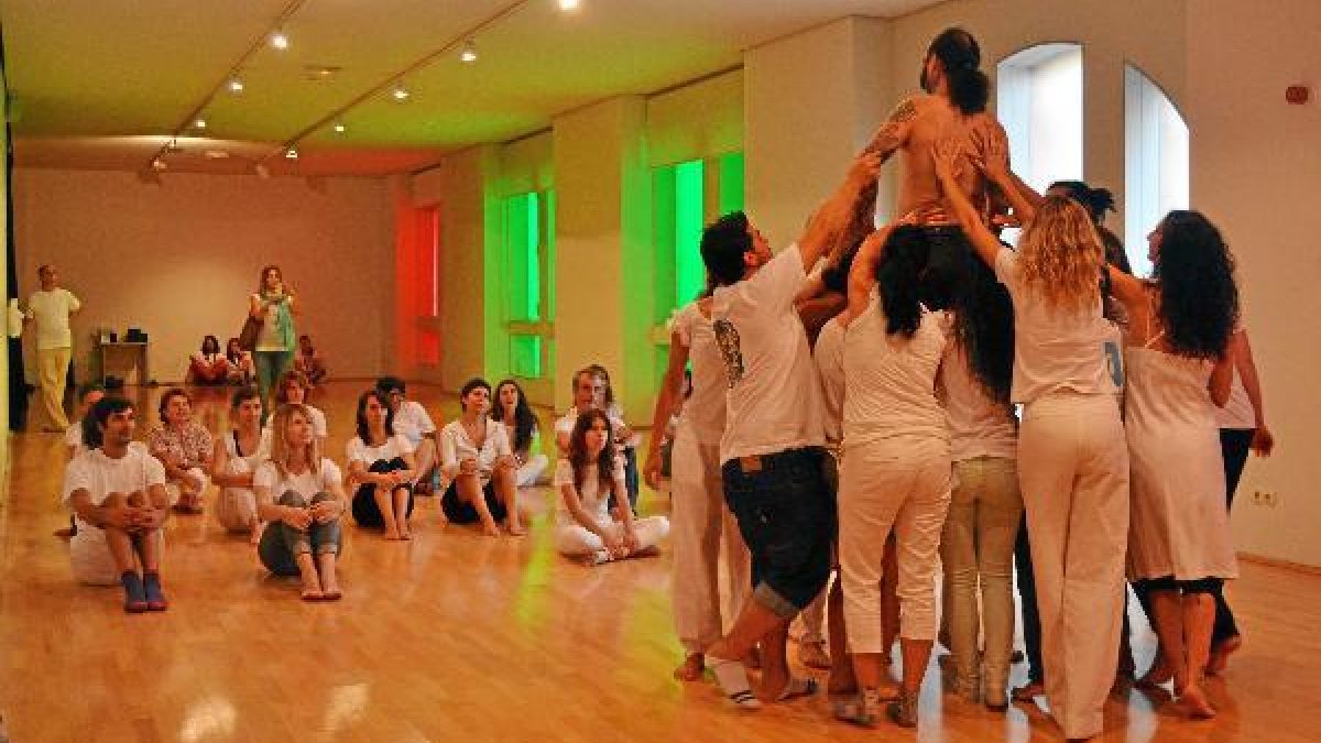 Coreografía de H. Amodeo en el Teatro Circo Price.