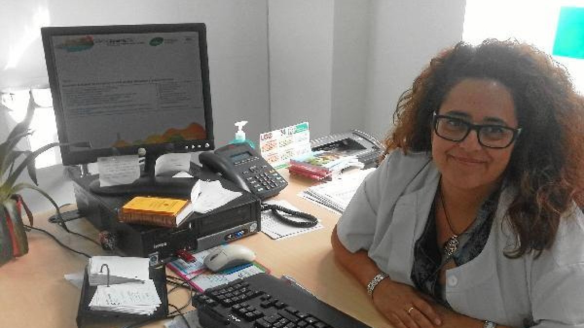 Begoña Del Moral es la médico responsable de la consulta de Sanidad Exterior en Almería.