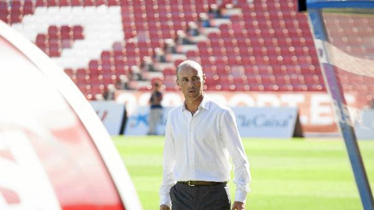 Calderón se fue feliz con el empate.