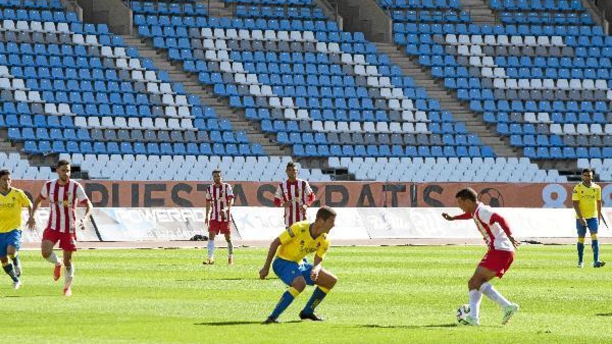 Al Almería B se le escapó la victoria al final.