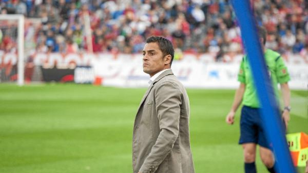 Francisco, en la segunda parte del partido.