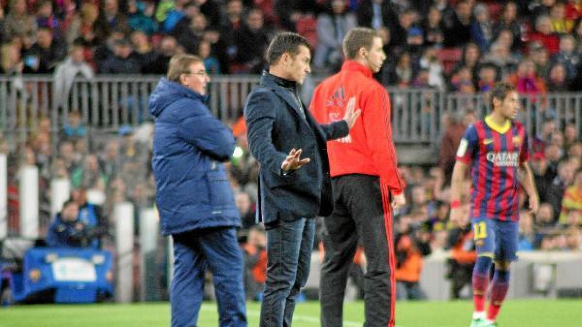 Francisco, en el Camp Nou la pasada temporada.