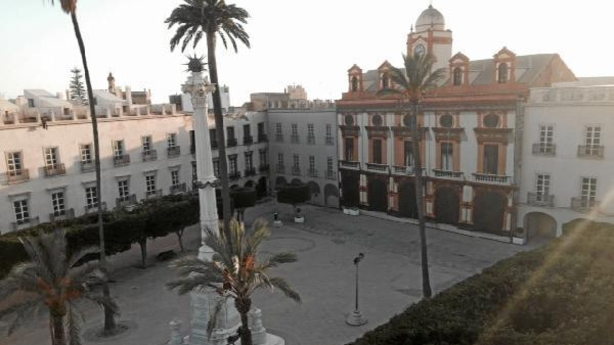 Imagen de la Plaza Vieja de la capital