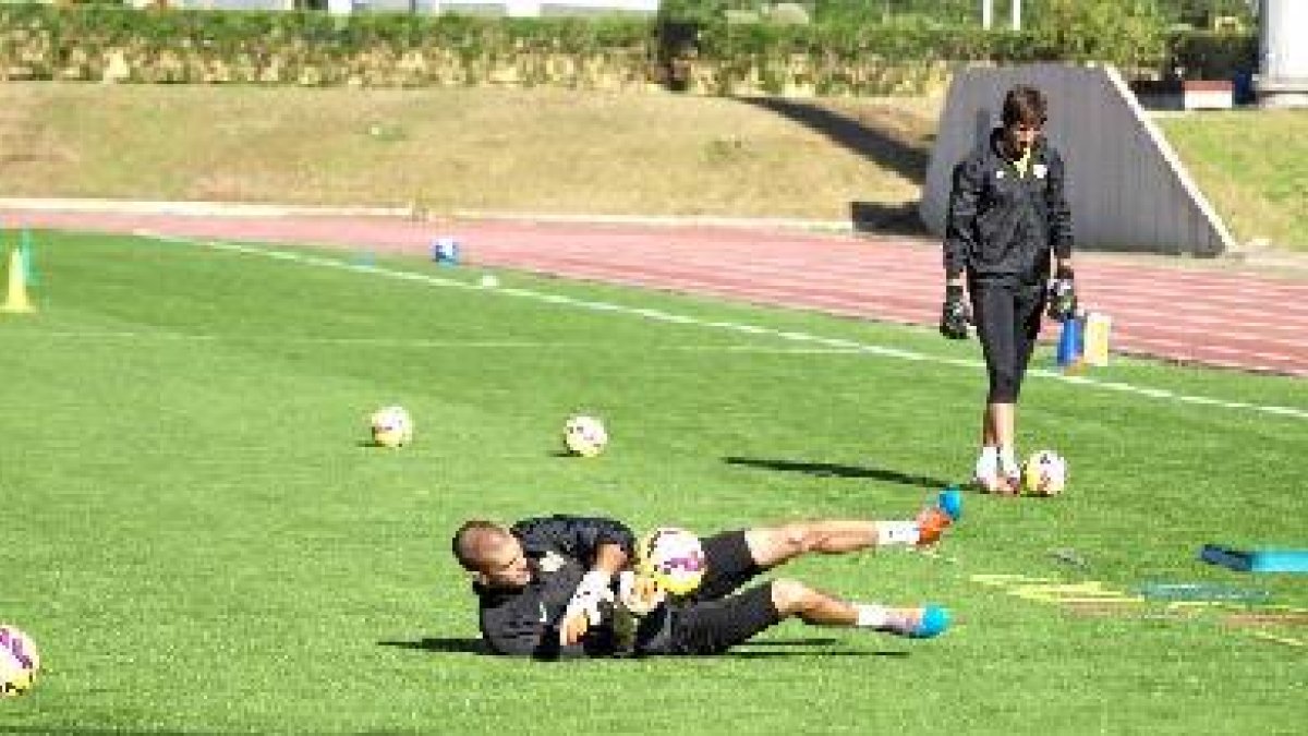 Rubén se formó en el club culé.