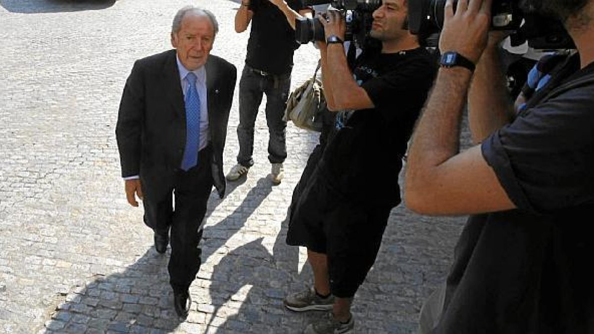 El ex-presidente azulgrana Josep Lluís Núñez.