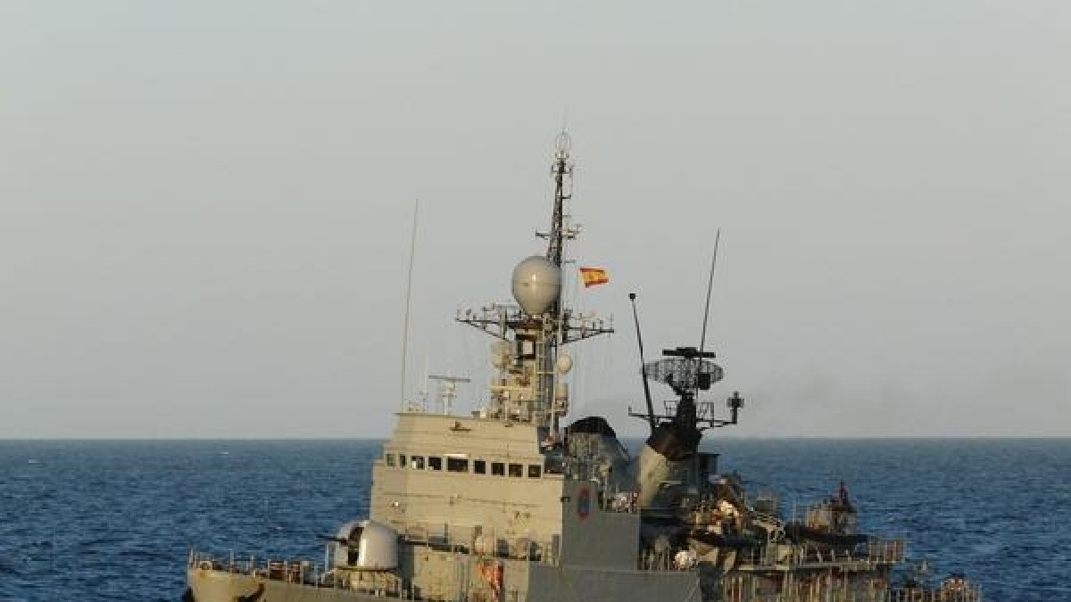 Patrullero de la Armada que llegará el día 8 al Puerto de Almería.