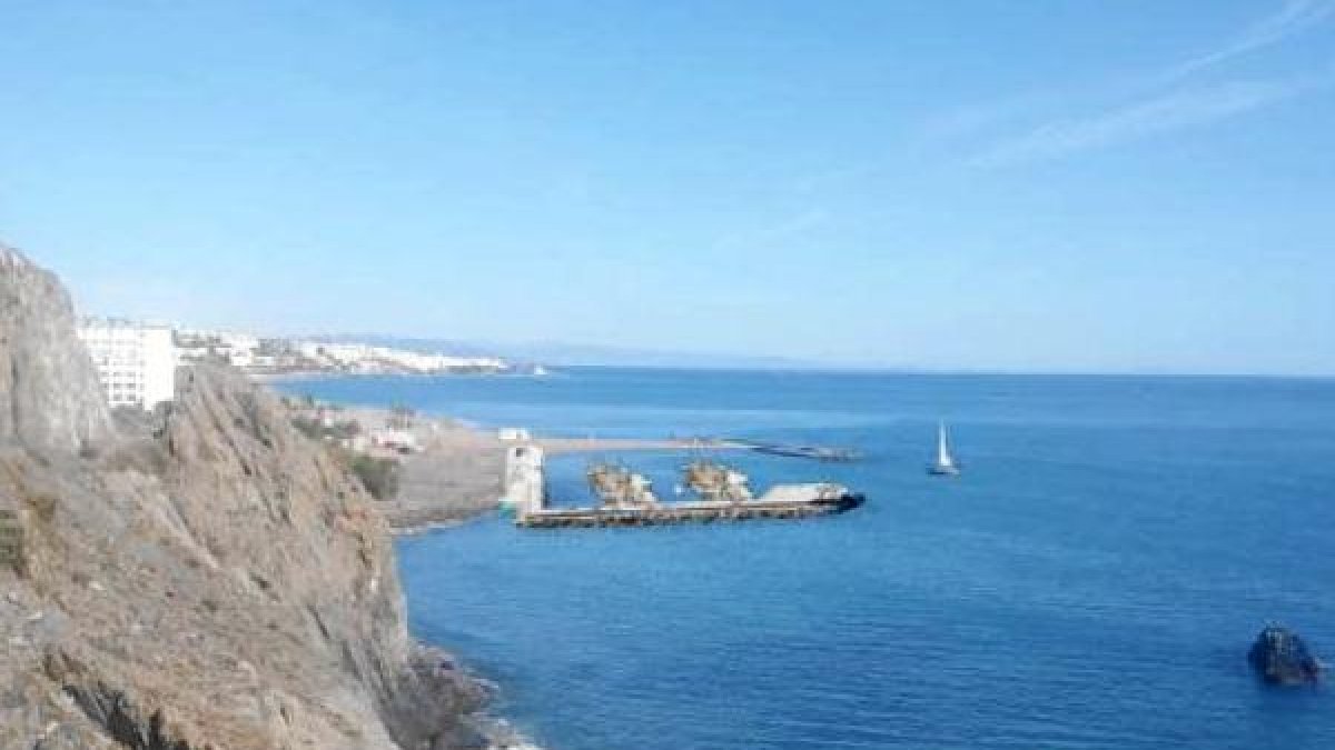 Recreación de cómo quedaría el puerto deportivo.