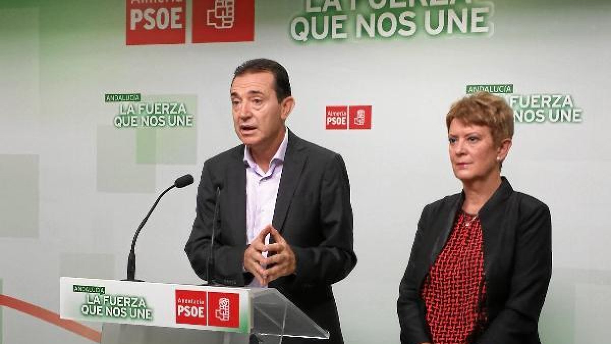 Pérez y Rumí, ayer.